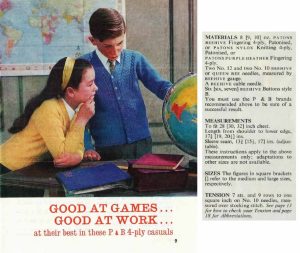 Good Knitting with PB 1963 - gallery image - good at games