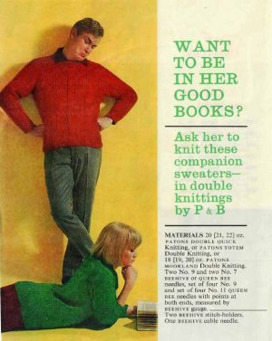 Good Knitting with PB 1963 - gallery image - want to be in her good books