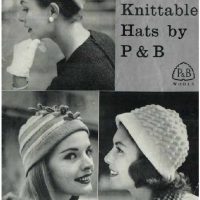PB 1073 - Three knittable hats by pb - product image - front cover