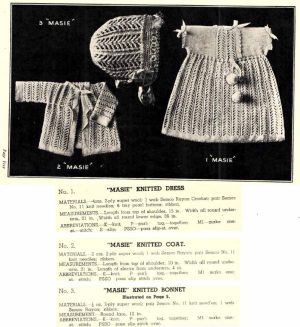 smith book of babies woollies - maisie