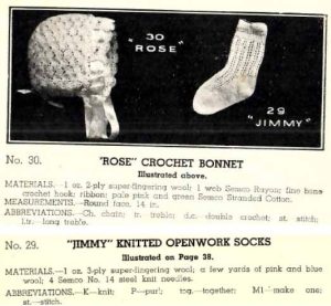 smith book of babies woollies - rose jimmy