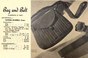 Patons 252 - gallery image - bag and belt