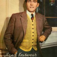 Lavenda 292 - mans waistcoat - front cover