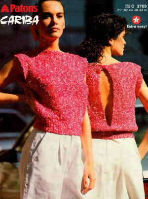 Patons 3789 - Sleeveless tops - product image - front cover