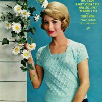 Sirdar 1824 - Ladys summer jumper - product image - front cover