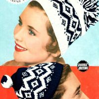 Weldons B1585 - Fair-isle Cap - product image - front cover