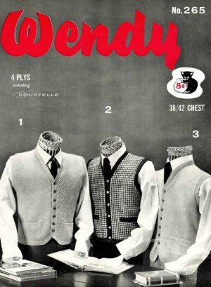 Wendy 265 - Mens Waistcoats - product image - front cover