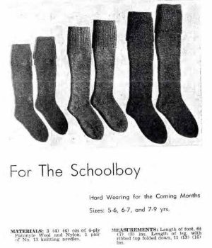 Paragon 38 Sock Book - for the schoolboy