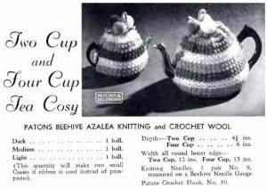 Patons C5 - Craft Book - 2 and 4 cup tea cosies