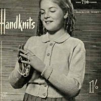 Lincoln 710 Handknits for young teenage misses - product image - front cover