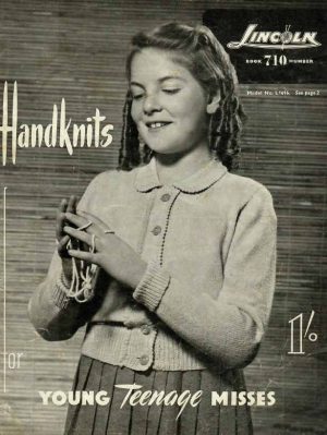 Lincoln 710 Handknits for young teenage misses - product image - front cover