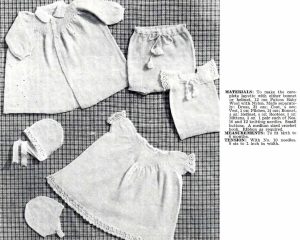 Paragon 82 - Layettes - petite - birth to 6 months